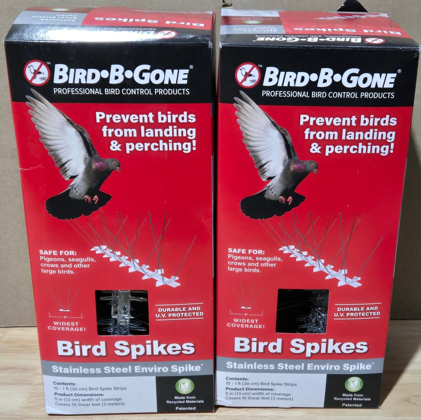 Bird B Gone Lot of 2x Enviro Spike 10 ft. x 5 in. Stainless Steel Spikes 100516567 - resaled - Bird B Gone - 764176012181