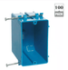 Carlon 100x 1 - Gang 20 cu. in. New Work PVC Electrical Outlet Box Case B120A - UPC - resaled - Carlon - 034481020608