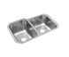 Elkay Avenue 32 in. Undermount 18 - Gauge Stainless Steel Kitchen Sink Double Bowl HDU312010R - resaled - Elkay - 094902043258