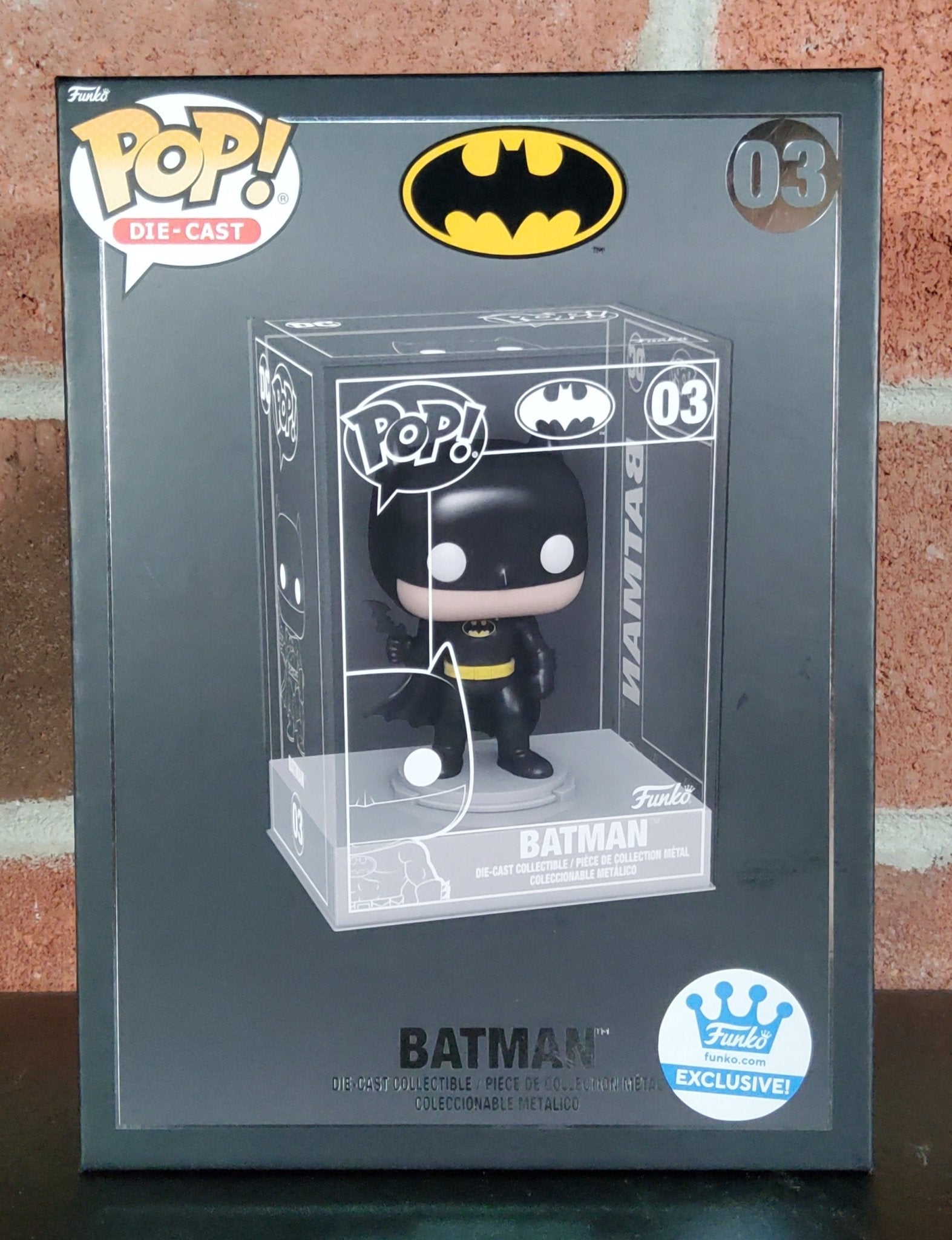 Funko store Pop Die Cast Batman