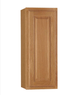 Hampton Bay 12 in. W x 12 in. D x 30 in. H Assembled Wall Kitchen Cabinet Medium Oak KW1230 - MO - resaled - Hampton Bay - 094803042367
