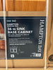 Hampton Bay 36 in. W x 24 in. D x 34.5 in. H Assembled Sink Base Kitchen Cabinet Medium Oak KSB36 - MO - resaled - Hampton Bay - 094803042527