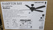 Hampton Bay AM588A - EB Wellton 60 in LED Espresso Bronze DC Motor Ceiling Fan with Light - resaled - Hampton Bay - 792145374411