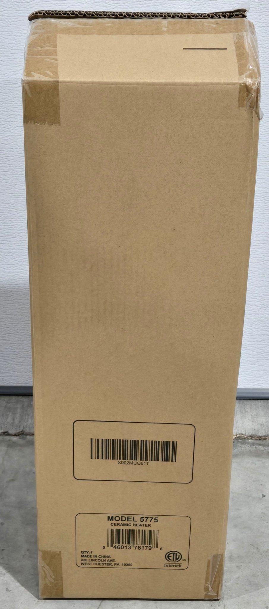 Lasko 5775 Tower 23 in. 1500 - Watt Electric Ceramic Oscillating Space Heater White - resaled - Lasko - 046013761798