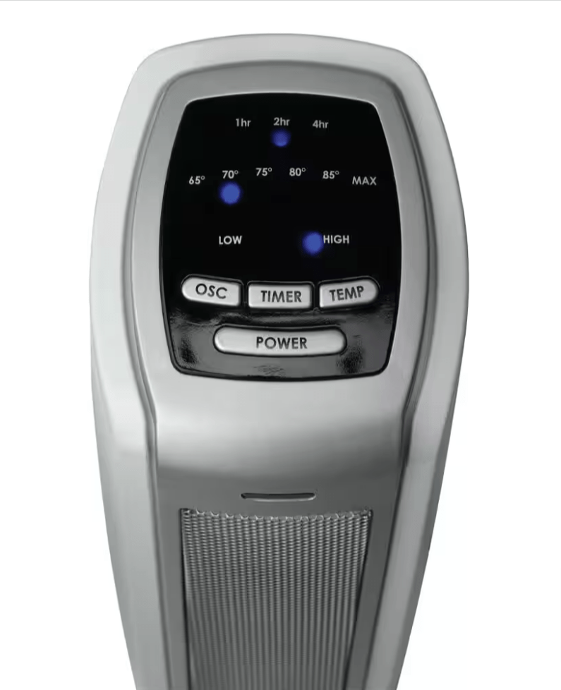 Lasko 5775 Tower 23 in. 1500 - Watt Electric Ceramic Oscillating Space Heater White - resaled - Lasko - 046013761798