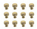 Liberty Charmaine 1-1/8" 28 mm Champagne Bronze 12 Pack Cabinet Knob Pull New Lot - resaled - Liberty - 885785852163