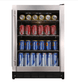 Magic Chef Beverage 23.4 in. 154 Can Beverage Cooler HMBC58ST Stainless Steel - resaled - Magic Chef - 665679006175
