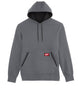 Milwaukee Men's L Large Gray Midweight Cotton/Polyester Long - Sleeve Pullover Hoodie - resaled - Milwaukee - 045242763962