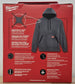 Milwaukee Men's L Large Gray Midweight Cotton/Polyester Long - Sleeve Pullover Hoodie - resaled - Milwaukee - 045242763962