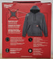 Milwaukee Men's L Large Gray Midweight Cotton/Polyester Long - Sleeve Pullover Hoodie - resaled - Milwaukee - 045242763962