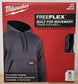 Milwaukee Men's XL X - Large Gray Midweight Cotton/Polyester Long - Sleeve Pullover Hoodie - resaled - Milwaukee - 045242763986