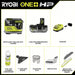 Ryobi ONE+ HP 18V Cordless SWIFTClean Mid Size Spot Carpet Cleaner Kit PBLHV704K 4.0 Ah Battery Charger - resaled - Ryobi - 033287216444