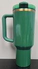 Stanley St. Patrick's Day Shamrock Green Gold Quencher Tumbler 40 OZ H2.0 FlowState - resaled - Stanley - 041604454172
