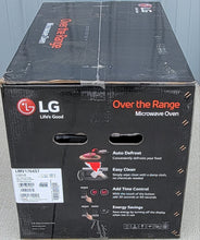 Load image into Gallery viewer, LG 1.7 Cu. Ft. Over the Range Microwave EasyClean Stainless Steel LMV1764ST
