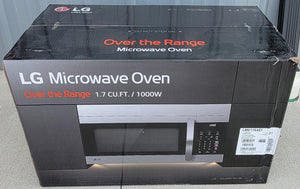 LG 1.7 Cu. Ft. Over the Range Microwave EasyClean Stainless Steel LMV1764ST
