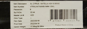 MSI Everlife XL Cyrus Katella Ash VTRXLKATA9X60-5MM-12MIL Rigid Core Vinyl Flooring Case of 6 22.44 sqft