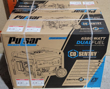 Load image into Gallery viewer, Pulsar Portable Home Power Generator 6,580/5,300 Watt Dual-Fuel Gasoline Propane New
