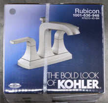 Load image into Gallery viewer, Kohler Rubicon Faucet Brushed Nickel Bathroom 4 in Centerset 2-Handle K-R76215-4D-BN
