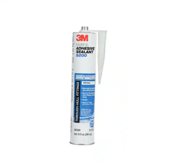 3M Lot of 3x White 5200 Marine 10 oz Adhesive Polyurethane Sealant PN06500HC - resaled - 3M - 051135065006