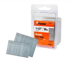 Load image into Gallery viewer, Paslode 1-1/2&quot; 18Ga Straight Brad Finish Nails 650214 2000 pack Lot of 2x Galvanized 18-Gauge
