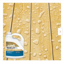 Load image into Gallery viewer, Olympic WaterGuard Case Harvest Gold Deck Fence Wood Stain Sealer 4x 1 gallon PPG 55165XIA-01 Exterior Transparent
