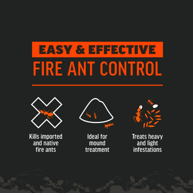 Amdro 1 lb Lot of 2x Outdoor Fire Ant Killer Granule Bait 2,000 sq. ft. Mounds Lawns - resaled - Amdro - 813576004163