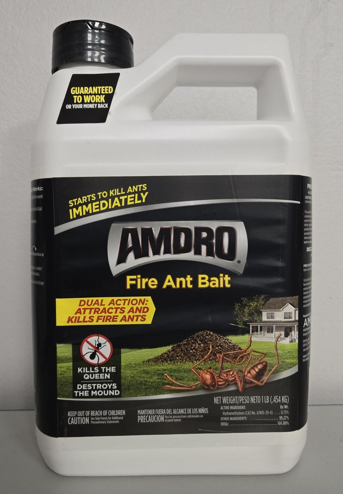 Amdro 1 lb Lot of 2x Outdoor Fire Ant Killer Granule Bait 2,000 sq. ft. Mounds Lawns - resaled - Amdro - 813576004163