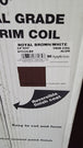 Appleton Aluminum Trim Coil 24" x 50' x .019" Royal Brown White Flashing Roll Roofing - resaled - Appleton - 093349762647
