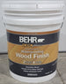 Behr DeckPlus 5 Gal. Natural Clear Transparent Waterproofing Exterior Wood Finish 40005 Deck Fence - resaled - Behr - 082474400050