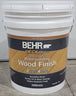 Behr DeckPlus 5 Gal. Natural Clear Transparent Waterproofing Exterior Wood Finish 40005 Deck Fence - resaled - Behr - 082474400050