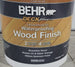 Behr DeckPlus 5 Gal. Natural Clear Transparent Waterproofing Exterior Wood Finish 40005 Deck Fence - resaled - Behr - 082474400050