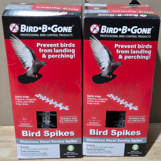 Bird B Gone Lot of 2x Enviro Spike 10 ft. x 5 in. Stainless Steel Spikes 100516567 - resaled - Bird B Gone - 764176012181