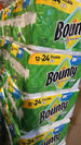 Bounty Select - A - Size Paper Towel Roll 12 Double Rolls = 24 Regular Rolls 2 Ply - resaled - Bounty - 030772157053