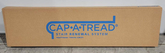 Cap A Tread Stair Tread Cover Thornbury Oak 47 in Dark Brown Renewal System x2 Lot - resaled - Cap A Tread - 008959099854