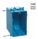Carlon 100x 1 - Gang 20 cu. in. New Work PVC Electrical Outlet Box Case B120A - UPC - resaled - Carlon - 034481020608