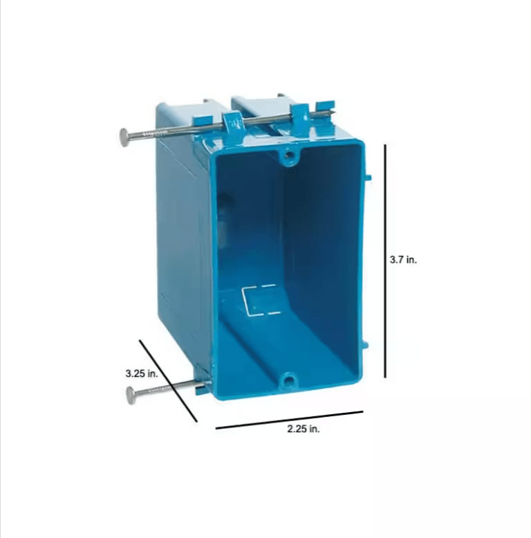 Carlon 100x 1 - Gang 20 cu. in. New Work PVC Electrical Outlet Box Case B120A - UPC - resaled - Carlon - 034481020608