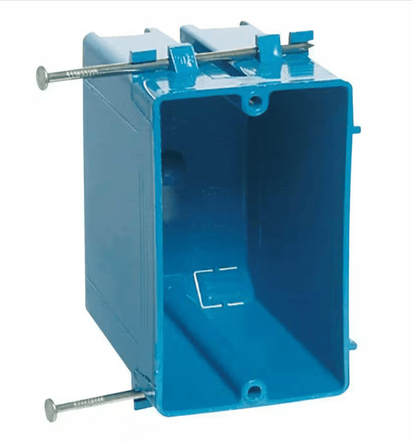 Carlon 100x 1 - Gang 20 cu. in. New Work PVC Electrical Outlet Box Case B120A - UPC - resaled - Carlon - 034481020608