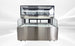 Commercial Open Air Sandwich Refrigerated Merchandiser NSF 59 in. 18.9 cu. ft. EC536C Black - resaled - Elite Kitchen Supply - 764749171567