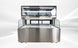 Commercial Open Air Sandwich Refrigerated Merchandiser NSF 59 in. 18.9 cu. ft. EC536C Black - resaled - Elite Kitchen Supply - 764749171567