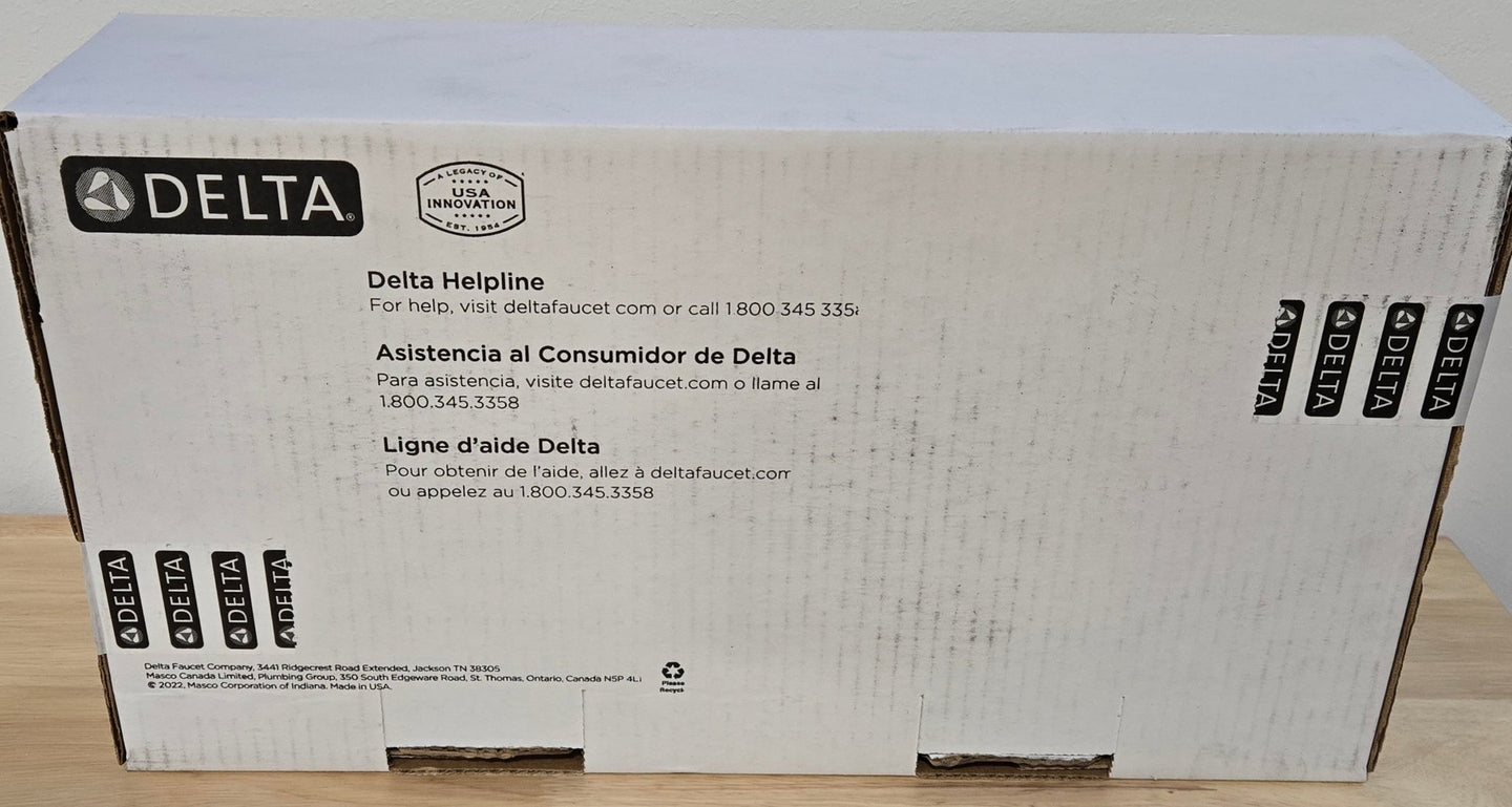 Delta Trinsic Single Hole Single - Handle Bathroom Faucet 559HA - CZ - DST Champagne Bronze Metal Drain Assembly - resaled - Delta - 034449776677