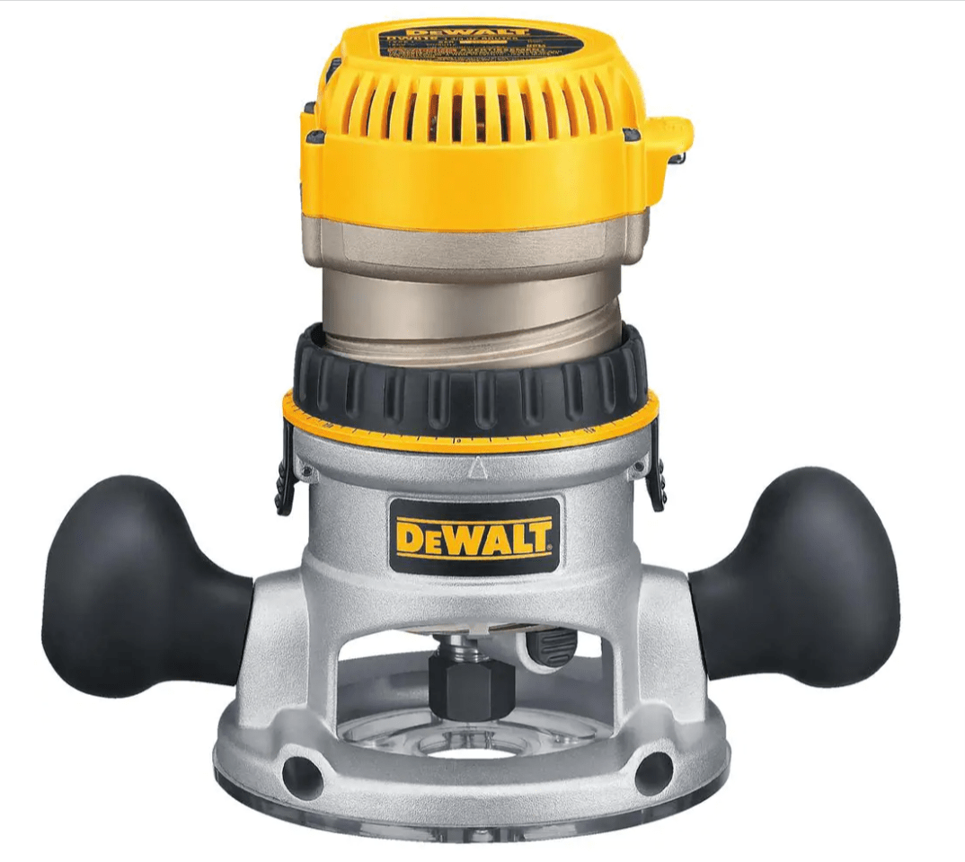 Dewalt 12 Amp Corded 2 - 1/4 Horsepower DW618PKB Fixed and Plunge Base Router Kit - resaled - Dewalt - 885911331203