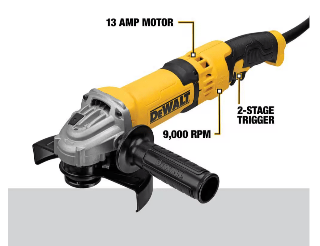 Dewalt 13 Amp Corded 4.5 in. Angle Grinder DWE43116 - resaled - Dewalt - 885911471725