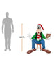 Disney New 4 ft. Animated Holiday Goofy Motion Singing Christmas Decor A4 Foot - resaled - Disney - 842445189021