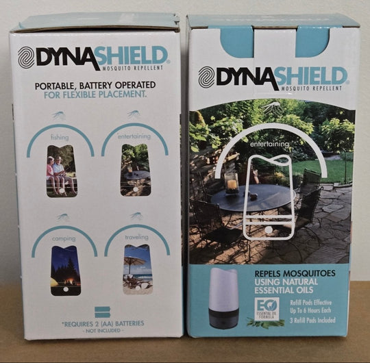 Dynatrap Lot of 2x DynaShield Mosquito Repellent DS1000 - OC 3 - refill repellent pads Ocean White - resaled - Dynatrap - 043256451004