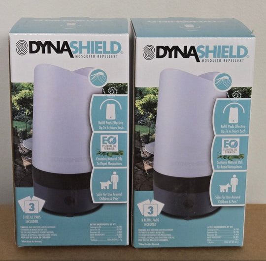 Dynatrap Lot of 2x DynaShield Mosquito Repellent DS1000 - OC 3 - refill repellent pads Ocean White - resaled - Dynatrap - 043256451004