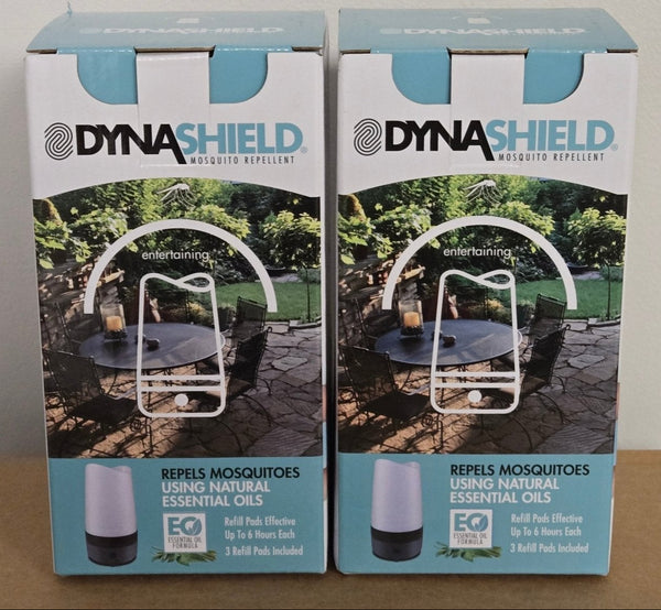 Dynatrap Lot of 2x DynaShield Mosquito Repellent DS1000 - OC 3 - refill repellent pads Ocean White - resaled - Dynatrap - 043256451004
