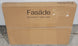 Fasade 18.25 in. x 24.25 in. Smoked Pewter PVC Decorative Backsplash Ceiling Panel Traditional Style # 1 PVC - resaled - resaled - 764890650270