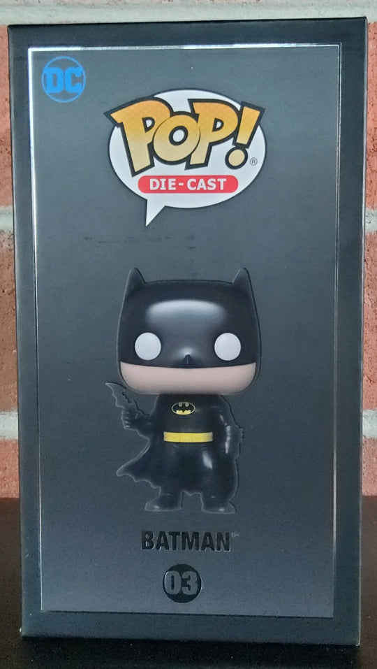 Funko Pop! Batman 03 Die-Cast Shop Exclusive 1989 DC Comics New - resaled - Funko - 889698578691