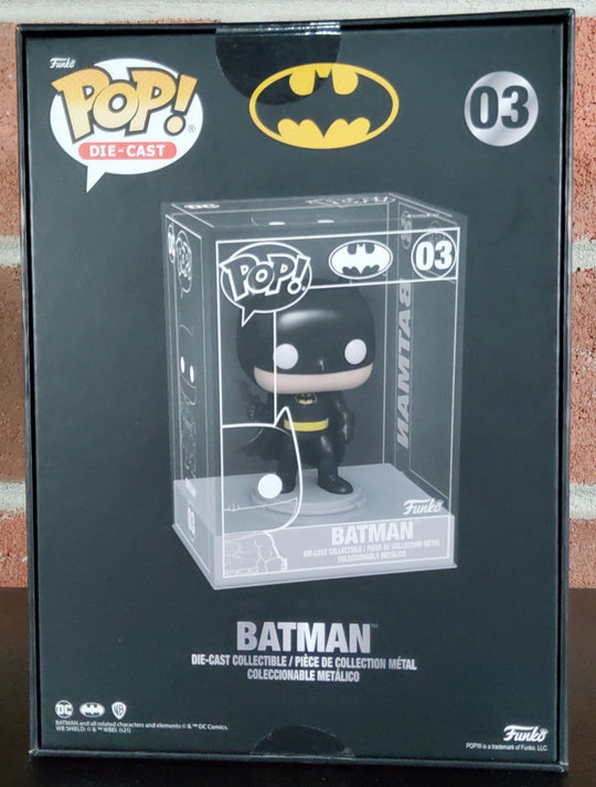 Funko Pop! Batman 03 Die-Cast Shop Exclusive 1989 DC Comics New - resaled - Funko - 889698578691