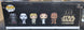 Funko Pop! Star Wars 5 pack 2022 Galactic Convention Exclusive 64122 Vader Skywalker - resaled - Funko - 889698641227